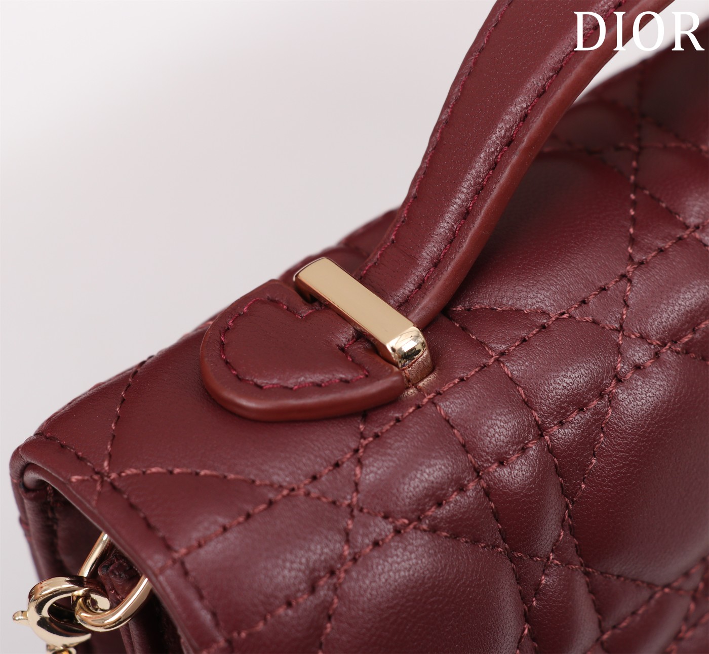 My Dior Mini Bag Bordeaux Cannage Lambskin